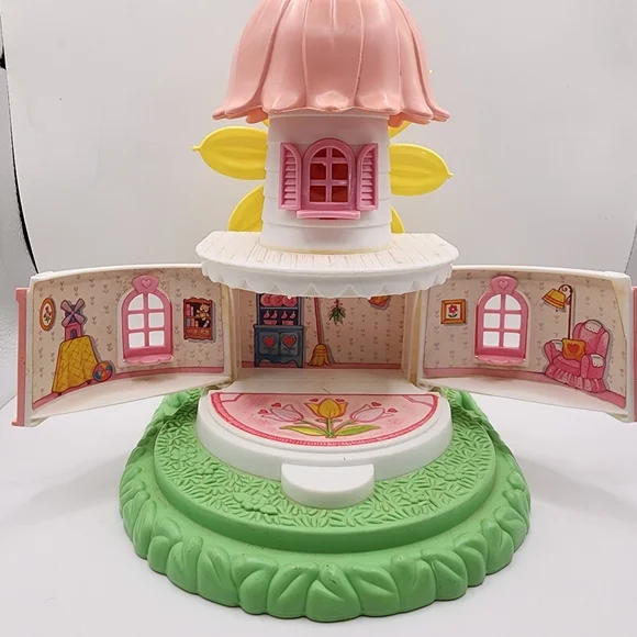 1984 Charmkins Whippoorwill Flower Mill Playset w Accessories Hasbro Vintage - Picture 3 of 6
